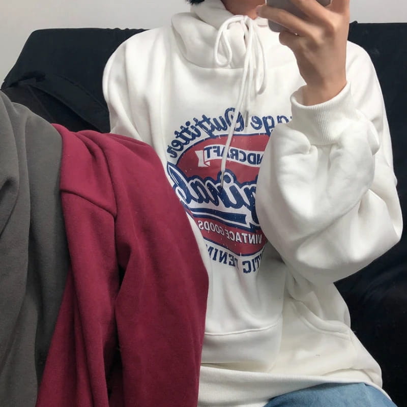 Original Korean Style Loose Hoodie