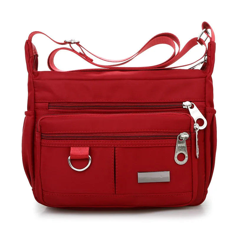 Zipper Waterproof Messenger Crossbody Shoulder Bag - view 9