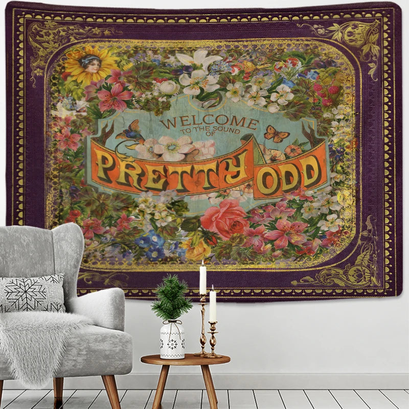 Retro Bohemian Hippie Hanging Tapestry Wall