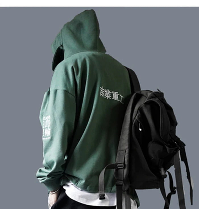DARK Japanese Streetwear Harajuku Hoodie