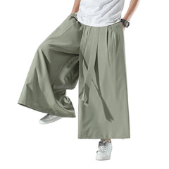 Harajuku Japandi Kimono Haori Noragi Linen Cotton Kimono Jacket (Pants) V32 - Texture | Urban Wear Outsiders