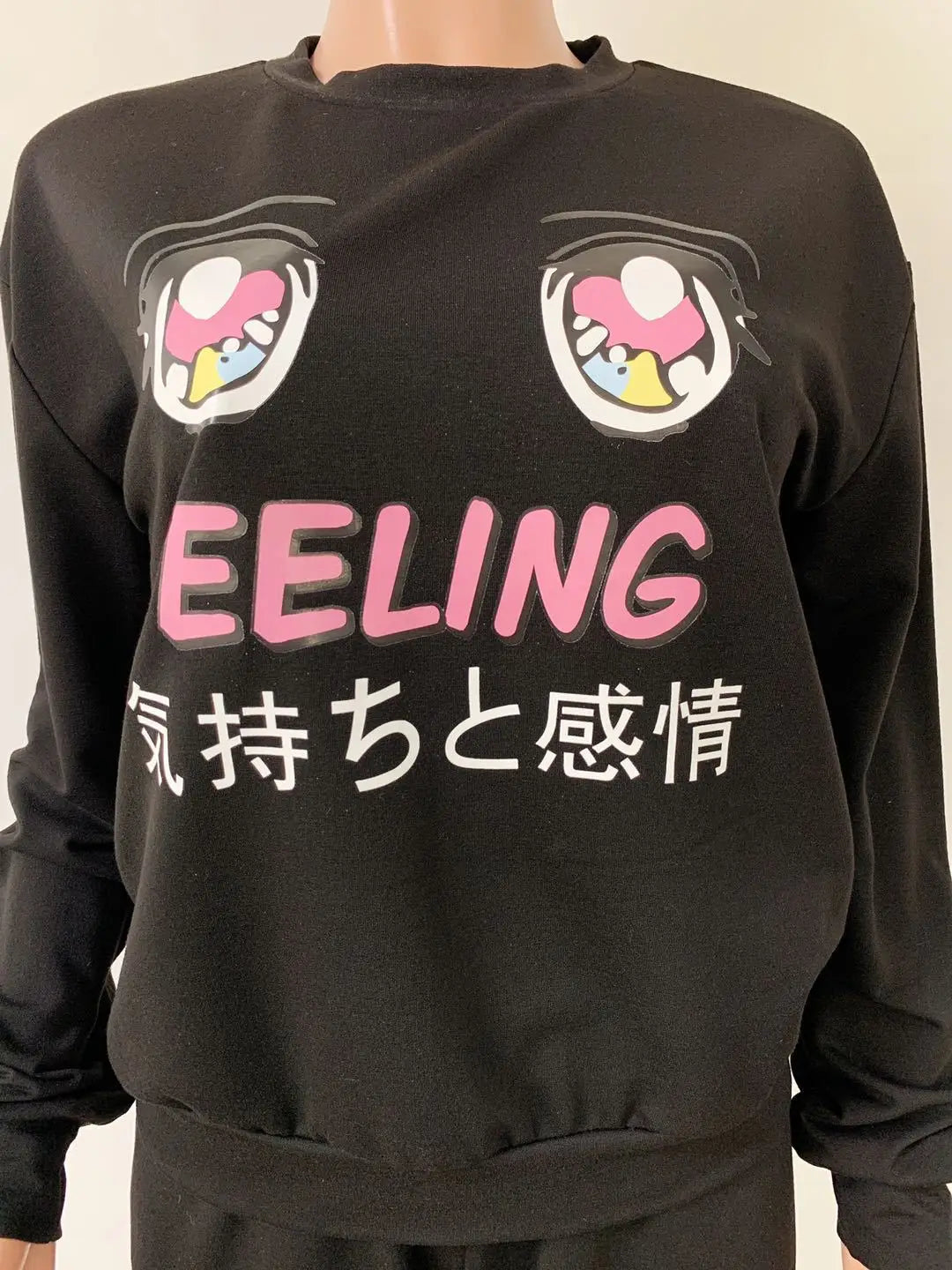 Feeling Emotions Two-piece Sweatshirt & Sweatpants