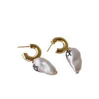 Thumbnail for Fresh Pearl Earrings - White