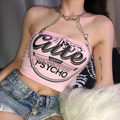 Cute Psycho Punk Top