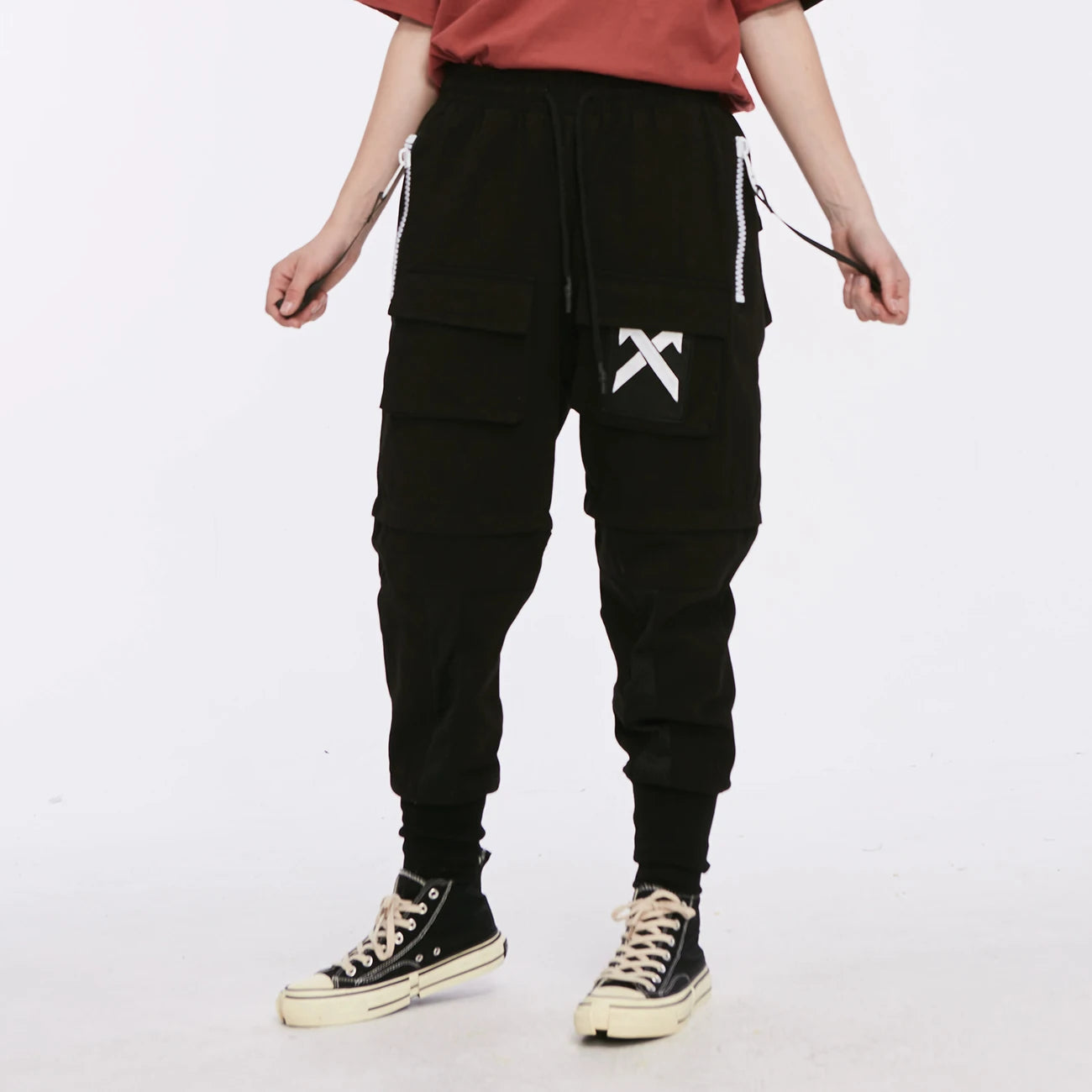 DARK Detachable Multi-Pocket Cargo Pants