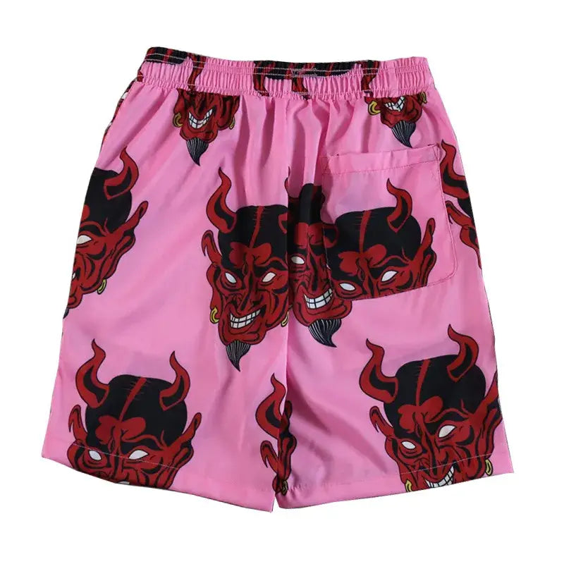 Demon Harajuku Beach Shorts