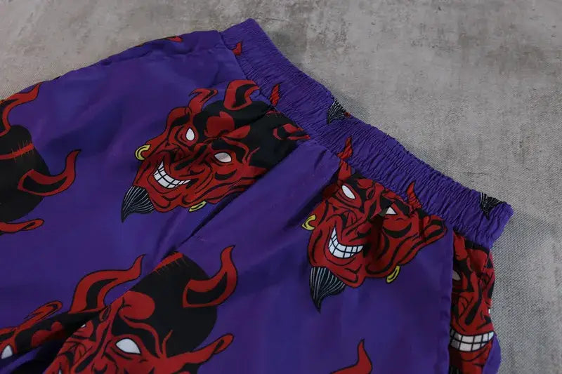 Demon Harajuku Beach Shorts