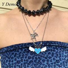 Grunge Retro Dice Necklace