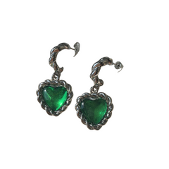 Fresh Pearl Earrings - Green / One Size