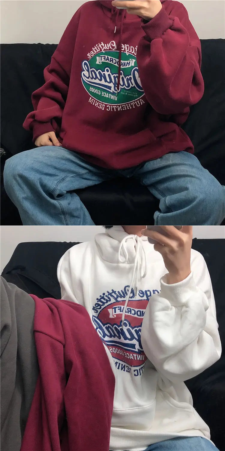 Original Korean Style Loose Hoodie
