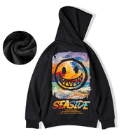 Thumbnail for Seaside Hip-Hop Oversized Hoodie - hoodie