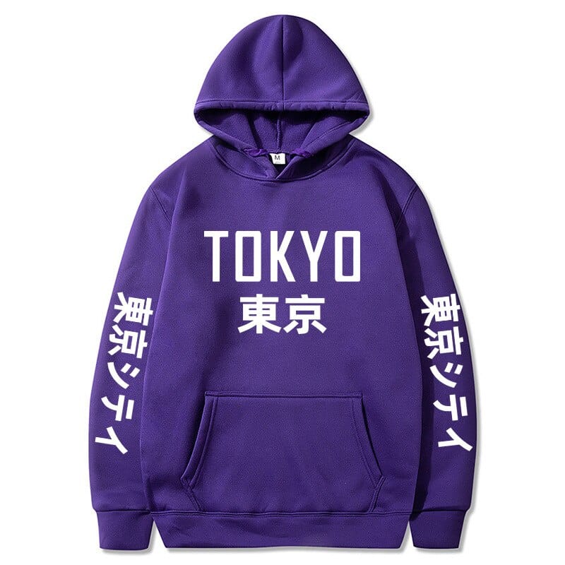 Tokyo Kanji Print Hoodie