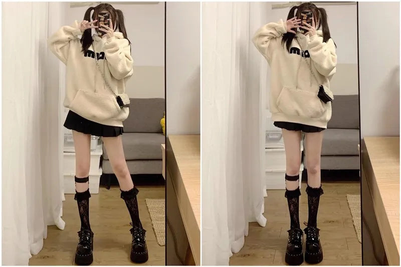 Bat Gothic Style Harajuku Dark Goth Punk Platform