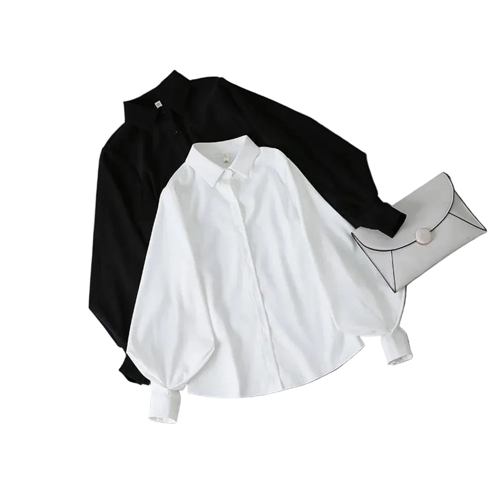 Harajuku Japandi Linen Cotton Shirt (Shirt) - Detail | Urban Wear Outsiders