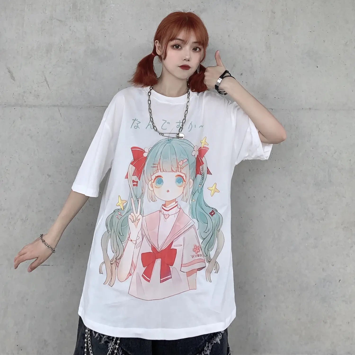 Harajuku Girl Oversized T-shirt