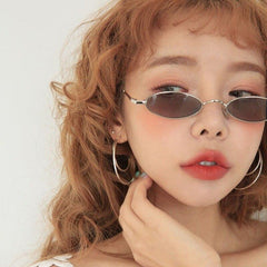 Retro Small Oval Sunglasses