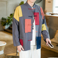 Cotton And Linen Spring 2022 Chinese Style Clothing Stitching Hanfu - view 4