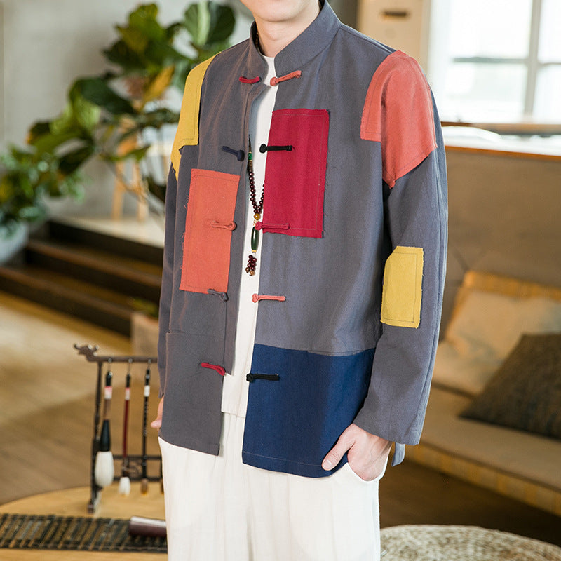 Cotton And Linen Spring 2022 Chinese Style Clothing Stitching Hanfu | Urban Wear Outsiders