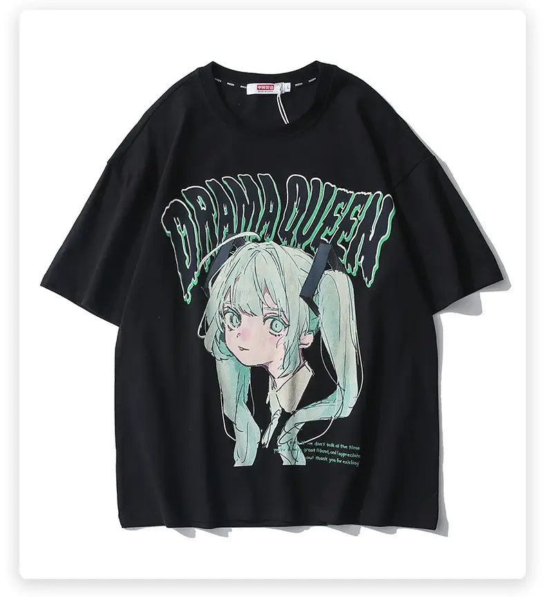 Drama Queen Harajuku Girl T-Shirt