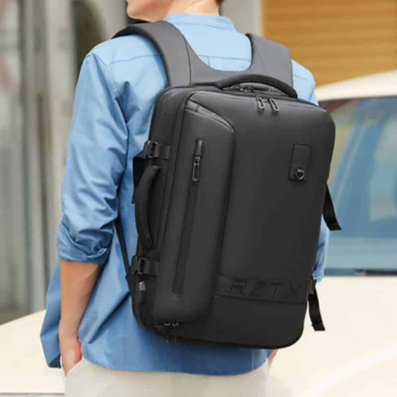 Airback Expanded External USB Vacuum Compression Backpack