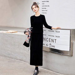 Chinese Style Dress Autumn Elegant Embroidered Three-piece Suit - view 10