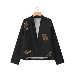 Harajuku Japandi Kimono Haori Noragi Linen Cotton Kimono Jacket (Shirt) V23 | Urban Wear Outsiders