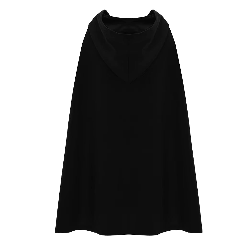 Vintage Medieval Poncho Cloak Hooded Cape Coat