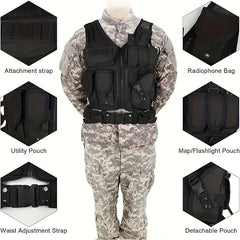 Tactical Multi Pocket Vest 116