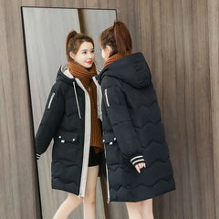 Cozy Hooded Long Parka for Autumn/Winter