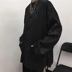 Chinese Style Shirt Tunic Suit Modern Hanfu Traditional Oriental - view 8
