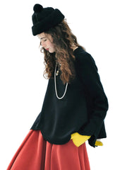 Harajuku Japandi Asymmetric Linen Cotton Clothing - Detail | Urban Wear Outsiders