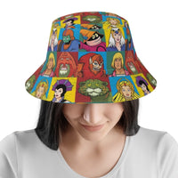 Thumbnail for Cartoon Fishing Hat - Multicolor / One Size - Bucket