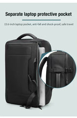 Expandable Waterproof Vacuum Compression Travel Backpack