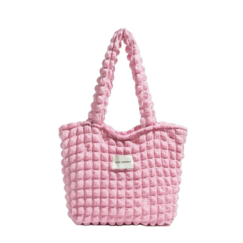 Bubble Tote Bag Lightweight Handbag