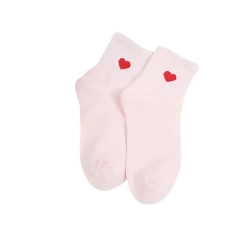 Heart Shaped Cotton Socks