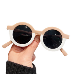 Vintage Round Double Color Sunglasses