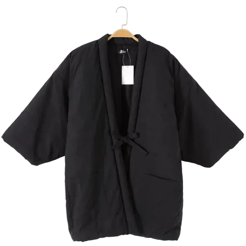 Harajuku Japandi Kimono Haori Noragi Linen Cotton Kimono Jacket | Urban Wear Outsiders