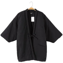 Harajuku Japandi Kimono Haori Noragi Linen Cotton Kimono Jacket | Urban Wear Outsiders