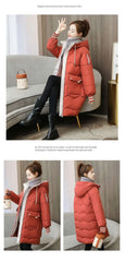 Cozy Hooded Long Parka for Autumn/Winter