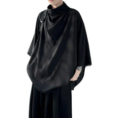 Harajuku Japandi Linen Cotton Clothing (Shirt) - Front View | Urban Wear Outsiders