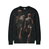 Thumbnail for Y2K Knitted Wool Retro Sweater