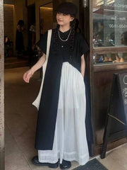 Harajuku Japandi Linen Cotton Shirt | Urban Wear Outsiders