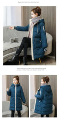 Cozy Hooded Long Parka for Autumn/Winter