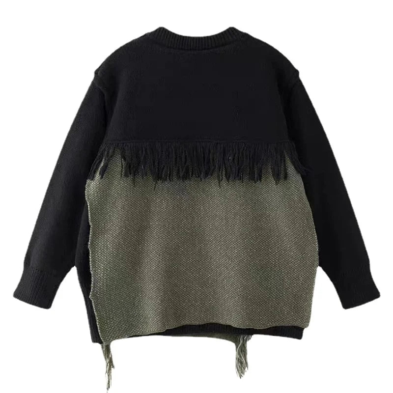 Harajuku Knit Hip-Hop Knitted Sweater