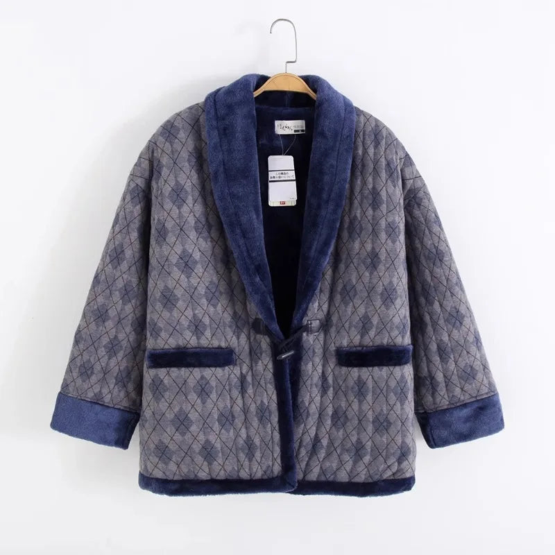 Harajuku Japandi Kimono Haori Noragi Linen Cotton Kimono Jacket (Shirt) | Urban Wear Outsiders