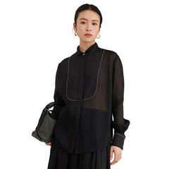 Harajuku Japandi Linen Cotton Clothing (Shirt) V41 - Front View | Urban Wear Outsiders