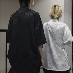 Chinese Style Shirt Tunic Suit Modern Hanfu Traditional Oriental - view 6