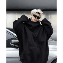 Zen Minimalist Cotton Shirt - Back View | Urban Wear Outsiders