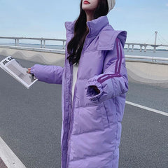 Cozy Hooded Long Parka for Autumn/Winter