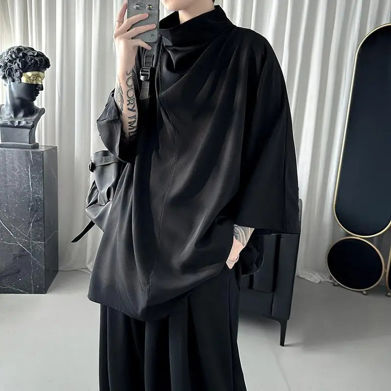 Harajuku Japandi Linen Cotton Clothing (Shirt) | Urban Wear Outsiders